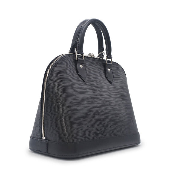 Louis Vuitton Alma PM Handbag Epi Black Silver - Picture 3 of 8